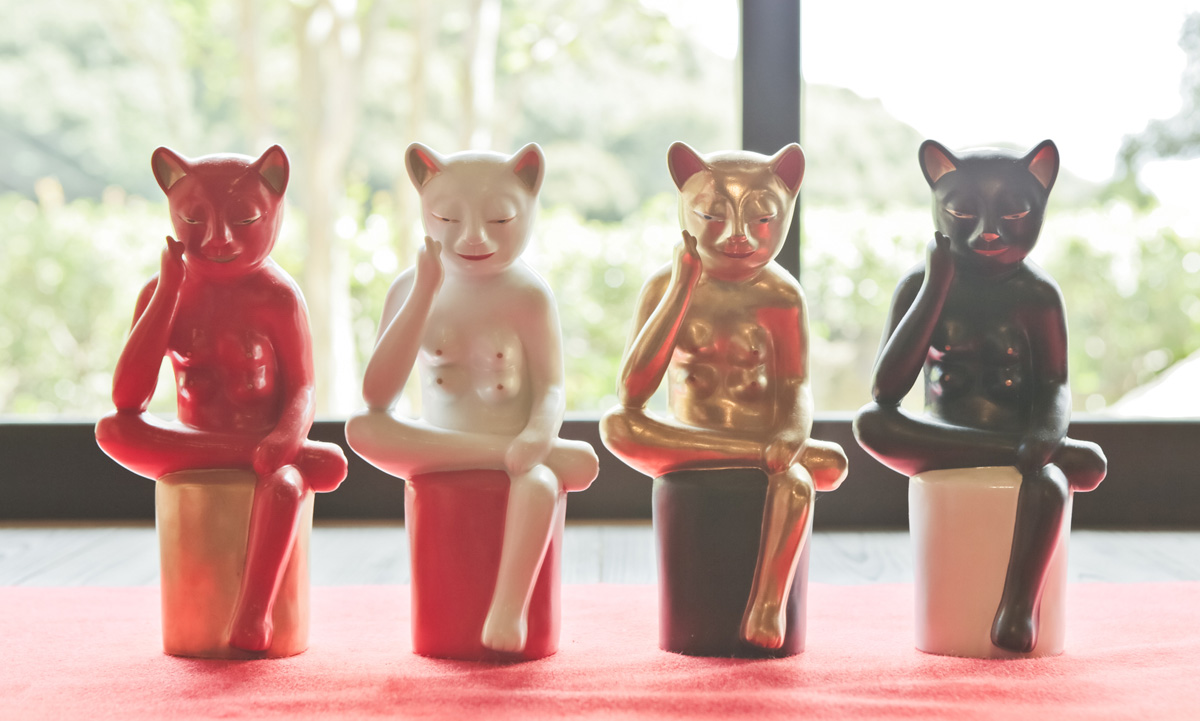 横尾忠則 – 福を呼ぶ 招き猫美術館